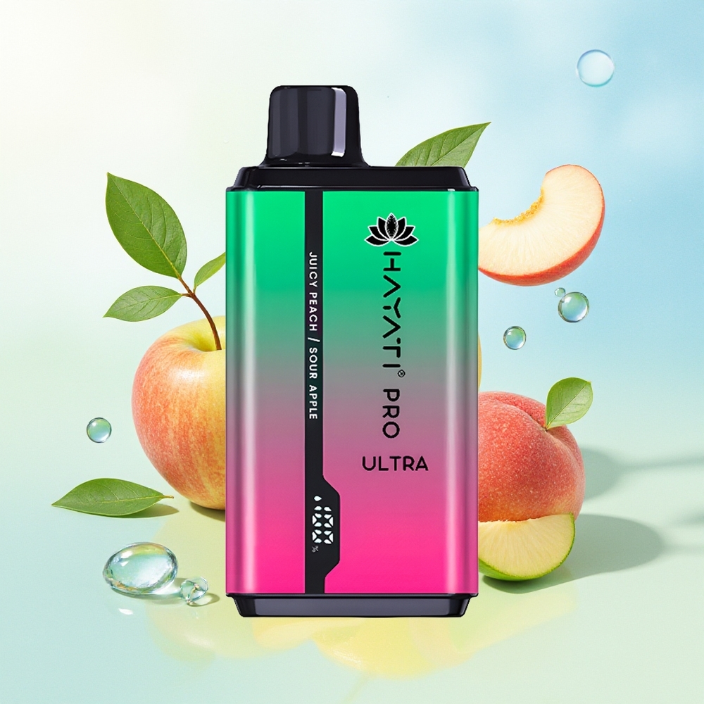 Hayati Pro Ultra 15000 Pahud 24ml Hapul Õun Mahlane Virsik