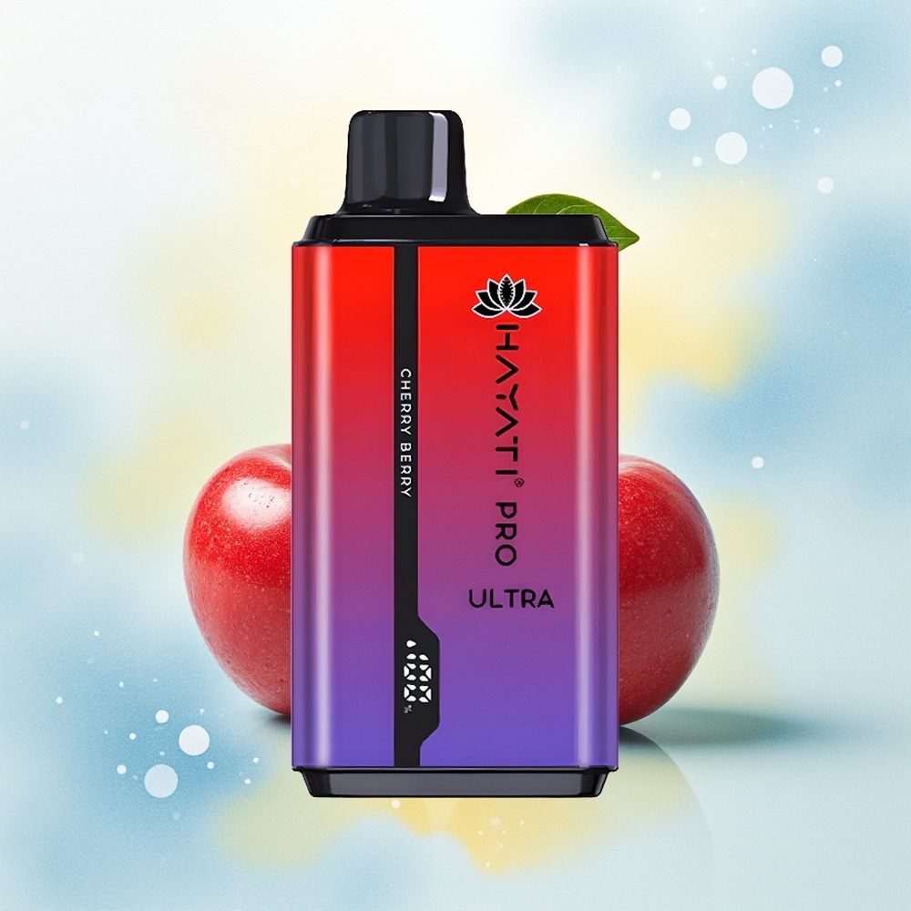 Hayati Pro Ultra 15000 Suga 2x12ml 850mAh 2% Kirsi-Marja