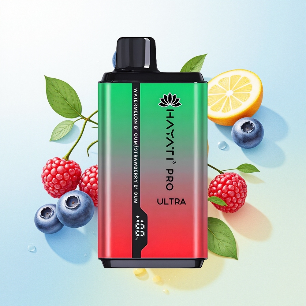 Hayati Pro Ultra 15000 Suts 850mAh 2 12ml 2% Mustikas Vaarikas Kirssid Sidrun & Mustikas