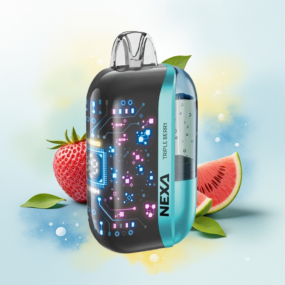 NEXA Ultra 50000 Suits Kolme-mari 20ml 800mAh 5% Tüüp-C 0.9ohm Kuvar