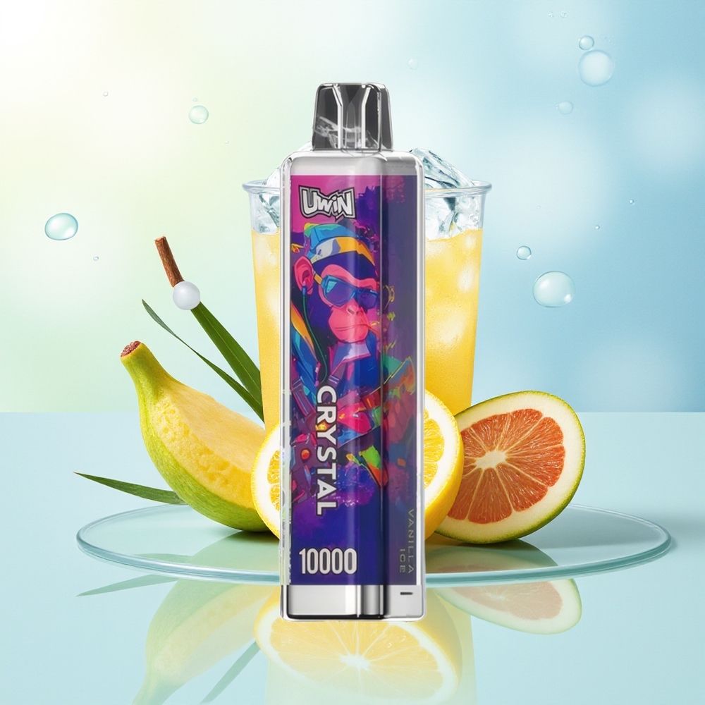 UWIN Crystal 10000 Sõõm RGB Vanilla Jää
