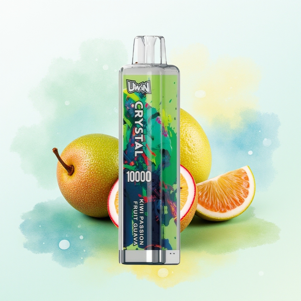 UWIN Crystal 10000 Sõõmu RGB Kiivi-Marakuya-Guava