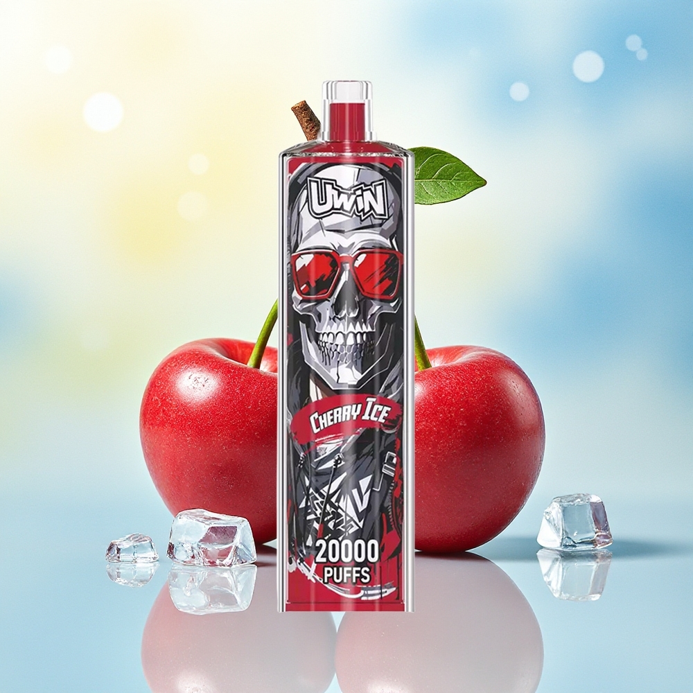 UWIN Shisha Hookah Crystal 20000 Suud Mesh Coil Type-C Kirss-Jää
