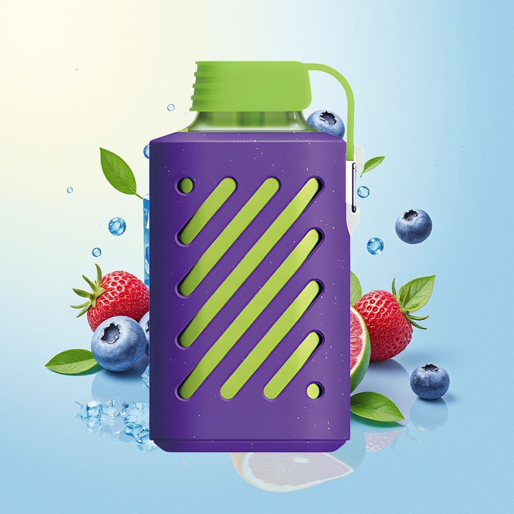 VOZOL GEAR 10000 Suud 20ml VAMT Mähisvoolik Sinimustika Jää