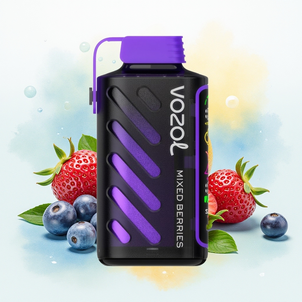 VOZOL Gear Power 20000 S.i.L.C. Tech Dual Mesh Coil 20mL 50mg Segatud Marjad