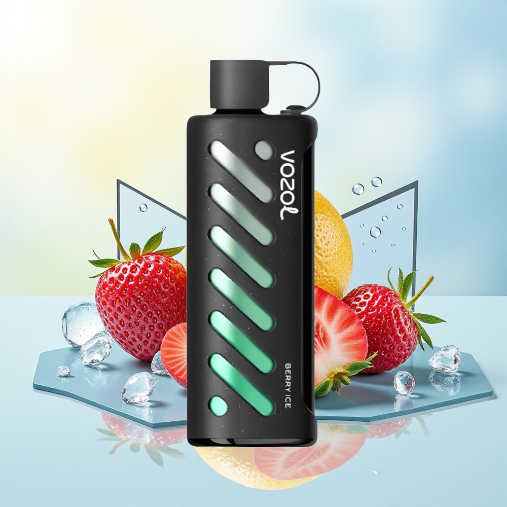 VOZOL Gear Shisha 25000 S.iL.C Tech Dual Mesh 1000mAh 5mg/ml Marja-Jää