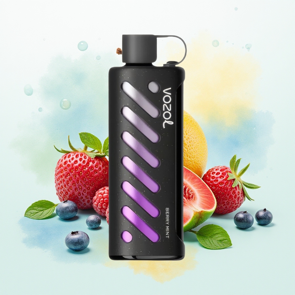 VOZOL Gear Shisha 25000 Süst 2 Režiimi 1000mAh 5mg/ml MarjaMint