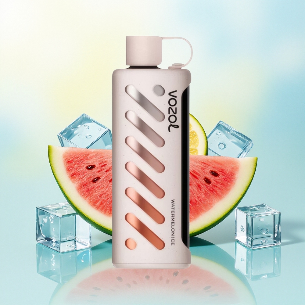 VOZOL Gear Shisha 25000 Sutsuga S.iL.C Tehnoloogia Kahekordne Võrk Kahekordne Režiim 1000mAh 5mg/ml Arbuusi Jää