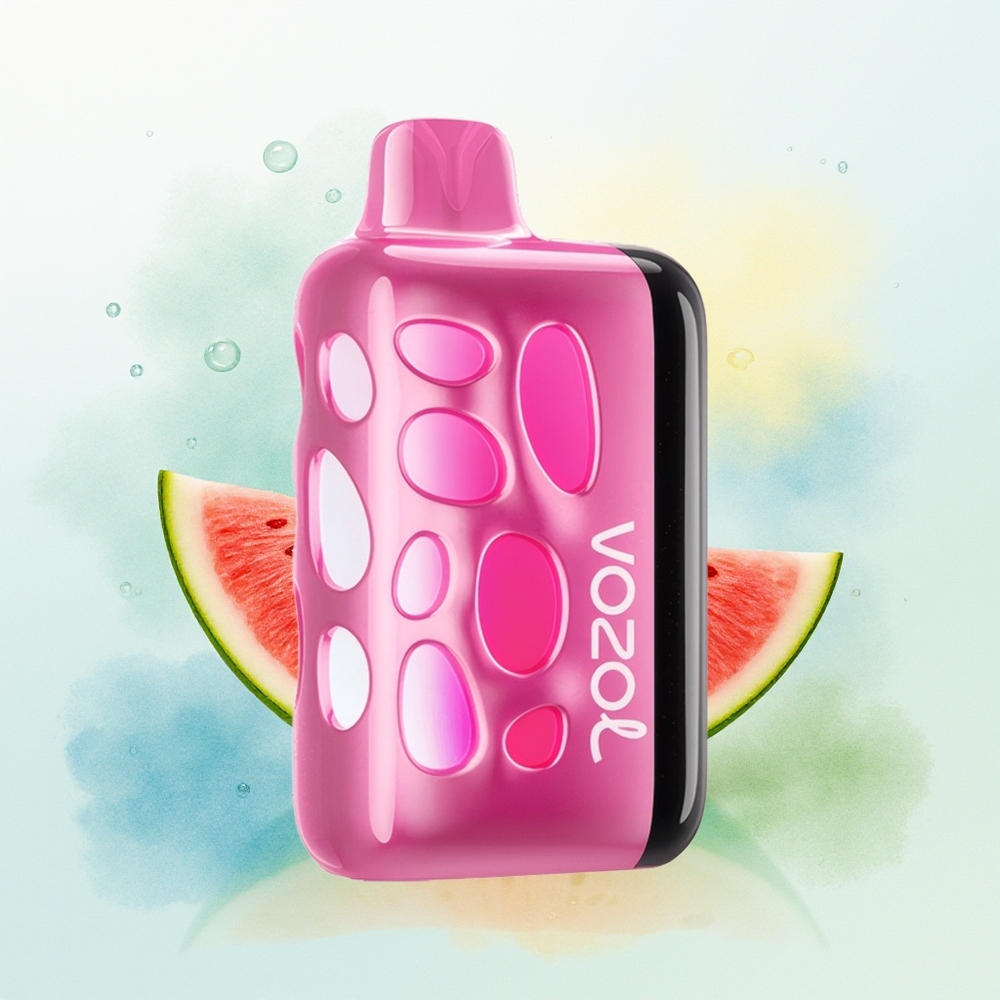 VOZOL RAVE 40000 270-kraadine Helendav Disain 1000mAh Lõhenev Vaping Maasik-Arbuus