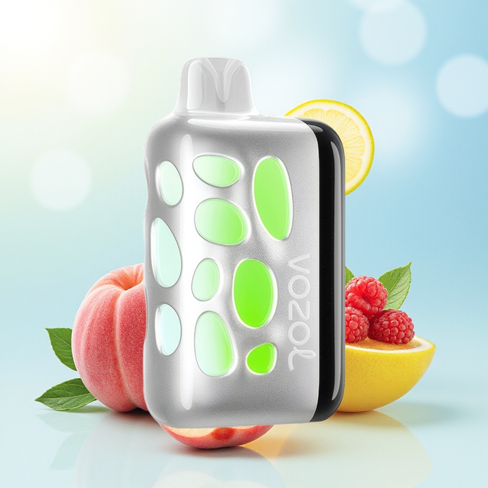 VOZOL RAVE 40000 Beati-Sünkroonitud Pidu Režiim 1000mAh Virmaldis Vaping-animatsioon Virsik Vaarikas Limonaad