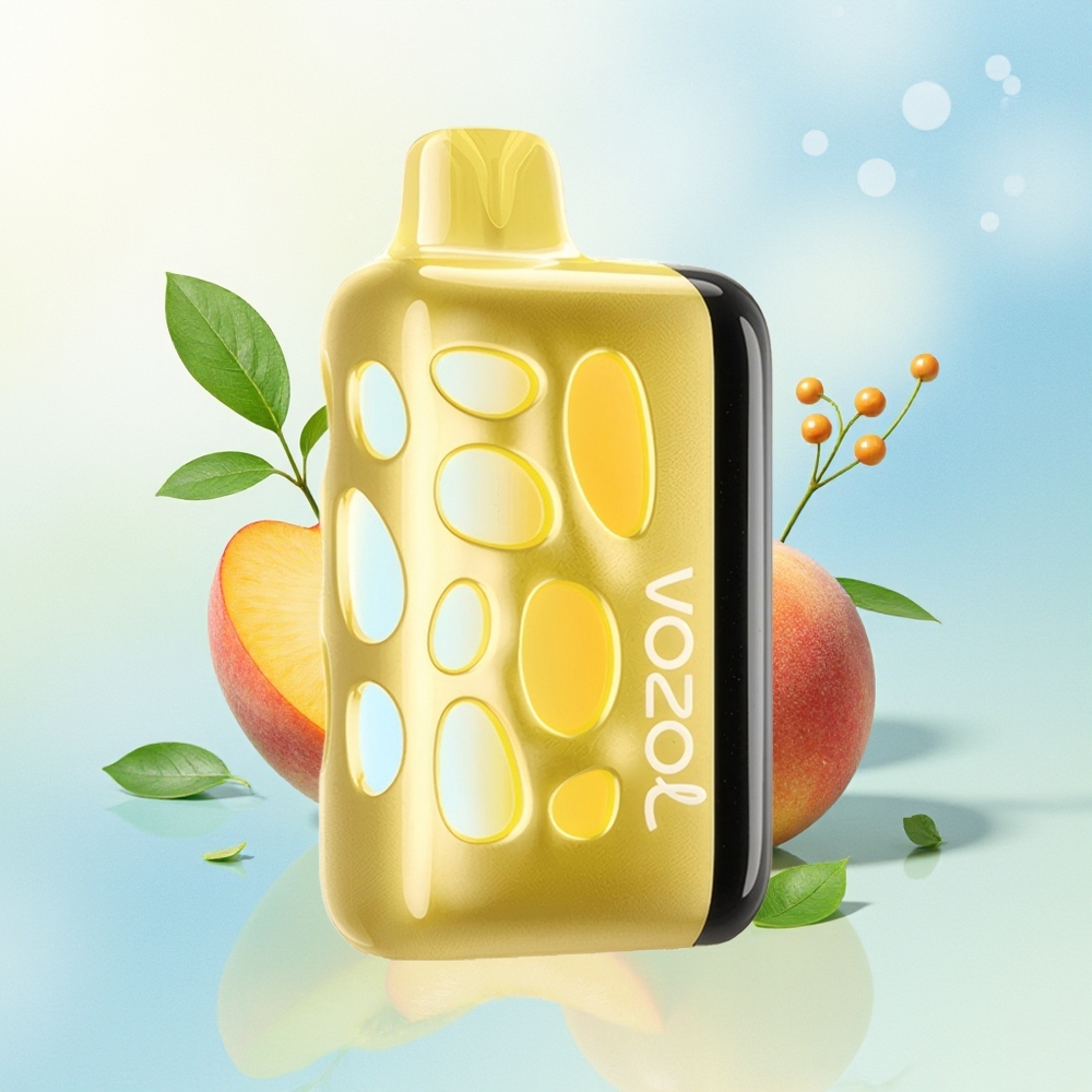 VOZOL RAVE 40000 Suitsupuhasti 270-kraadine Helkiv Disain Beati-sünkroitud Peorežiim 20/50mg/ml Nikotiin Mango-murdik