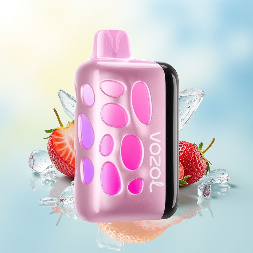 VOZOL RAVE 40000 Suitsupuhuti 270-kraadine Helendav Disain 1000mAh Maasikajää