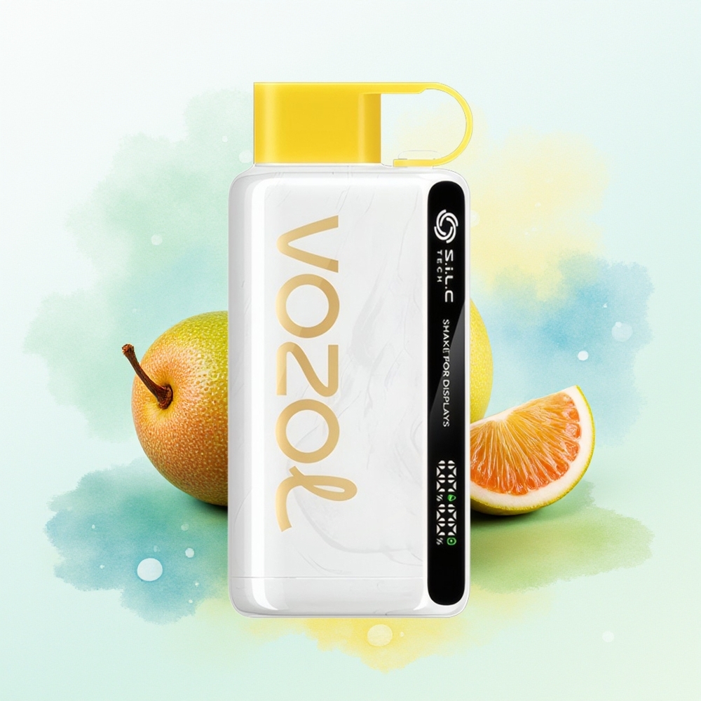 VOZOL STAR 9000/12000 Suitsupuhutus Kiivi-Marakuaja-Vaigu Maitsekombinatsioon Vibu Kuvari Kiire Laadimine Taaskasutatud Plastik