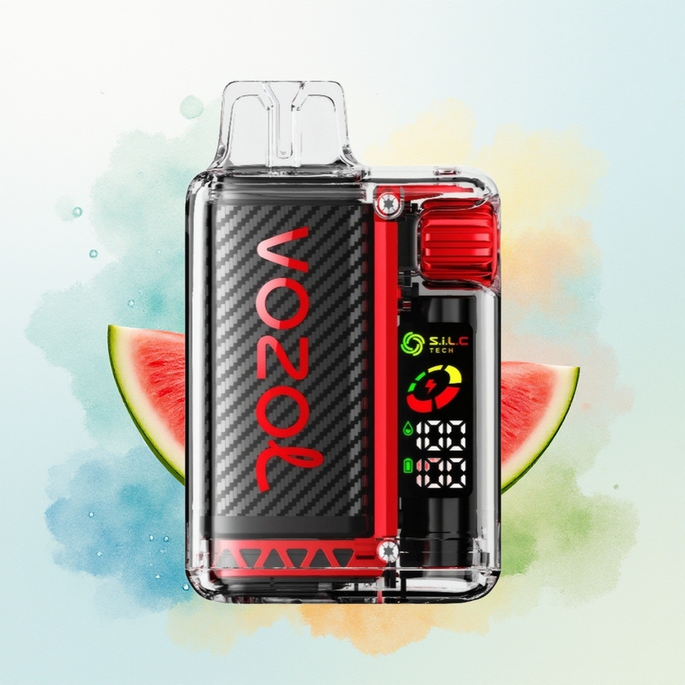 VOZOL Vista 20000 Puffs Taastetav 650mAh 2% Nikotiini Vaarikas-Arbuus